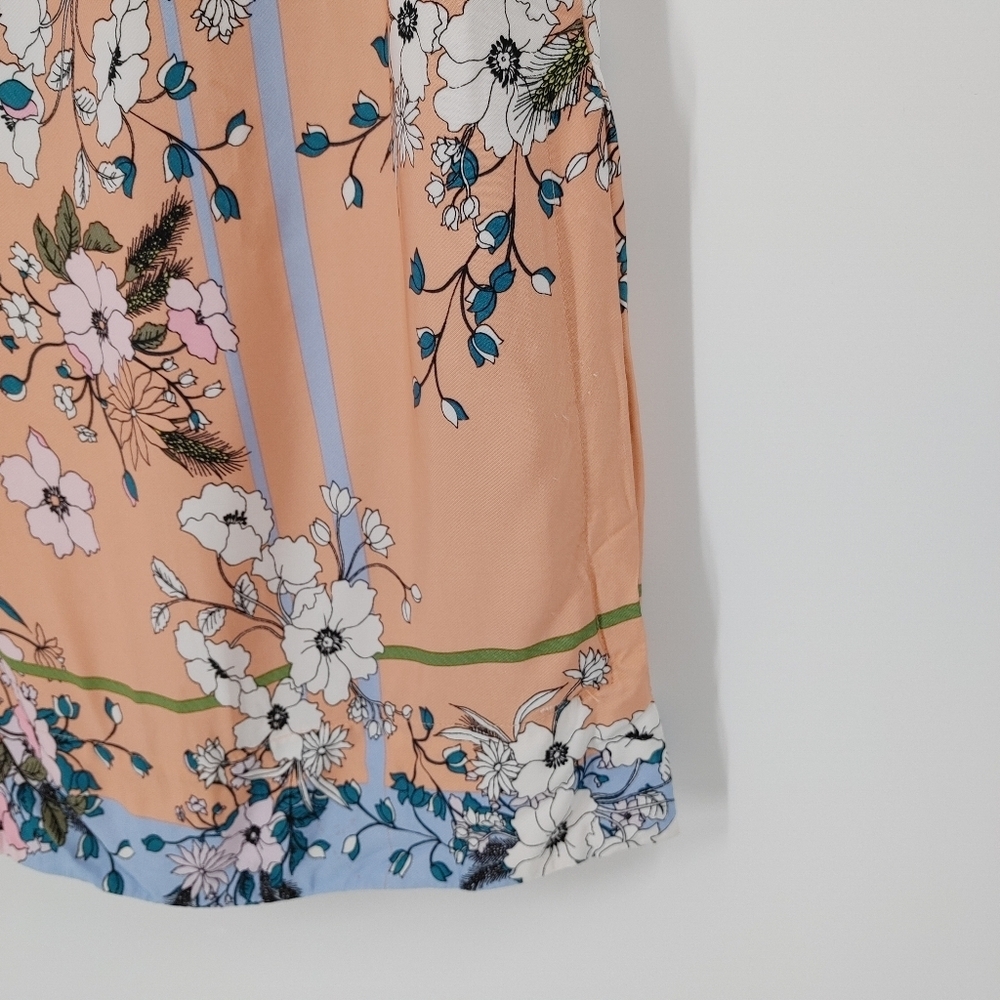 J Crew Satin Floral Midi Skirt - Picture 3 of 8